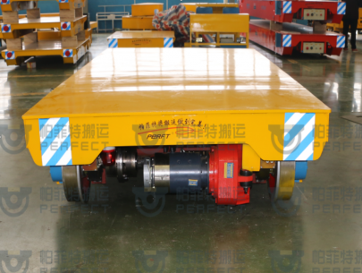 東莞眾志拖電纜軌道搬運(yùn)平車(chē)
